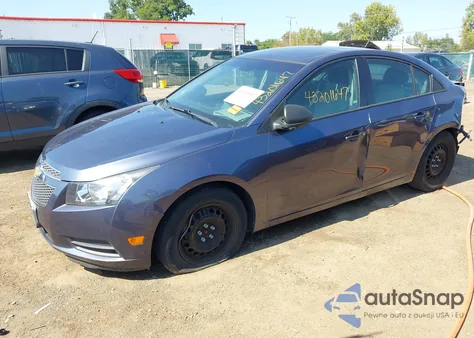 2013 Chevrolet Cruze Ls Auto из США, поврежденный, VIN 1G1PA5SH8D7139195